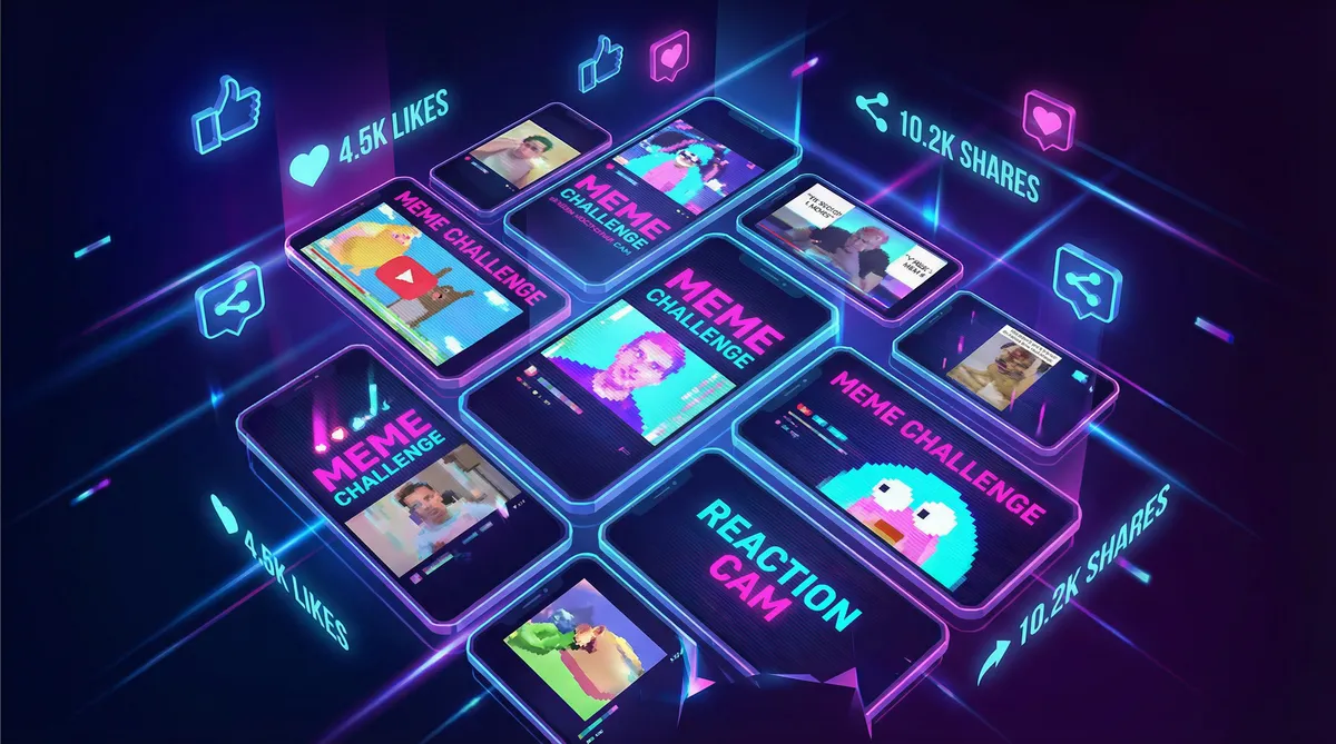 连环杀手指南 热梗挑战活动 - 用户二次创作展示